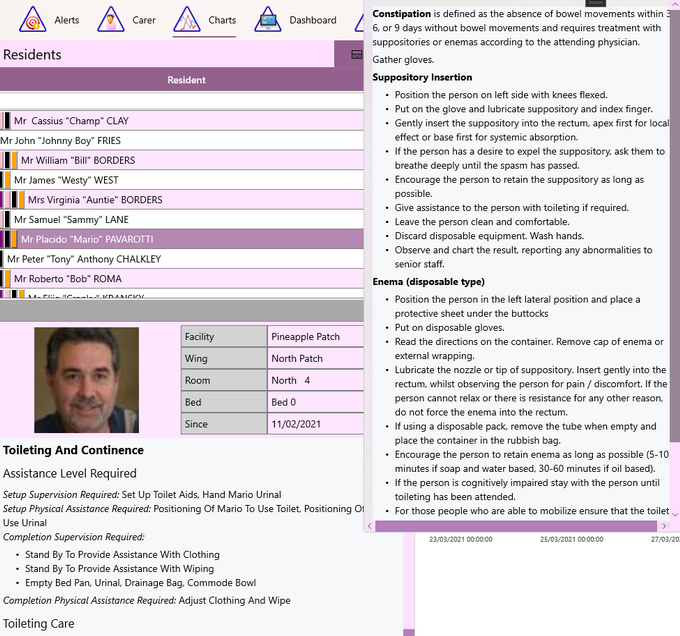 GSO Care Aged Care Software On Line Help